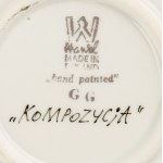 Zakłady Porcelany Stołowej Krzysztof in Walbrzych, Patera Kompozycja