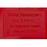 Büromaschinenfabrik Predom-Metron in Toruń, Kaminuhr, Typ Z 312-1
