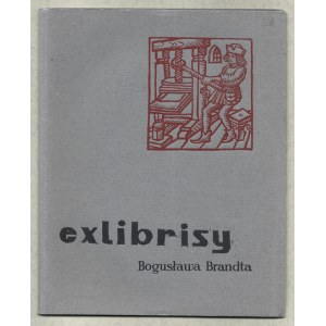 [BRANDT Boguslaw]. 6 exlibrises by Boguslaw Brandt. Warsaw 1969. b.w. 8, p. [4], plate 6, oryg....