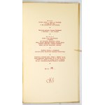 [WAŚNIEWSKI Zygmunt]. Ekslibrisy Zygmunta Waśniewskiego. Wrocław, V 1975. Ośrodek Kultury i Sztuki we Wrocławiu. 4, s. [...