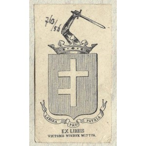 [WITTYG Victor]. Ex libris Victoris Windyk Wittyg.