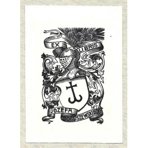 An ex-libris by S. Jakubowski for J. Boguszewski, 1944.