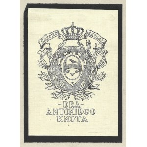 An exlibris by A. Tyrowicz for A. Wick, 1944.
