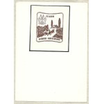 Ex-libris di M. Krause per la famiglia Prawdzic-Witoslawski. 1961.
