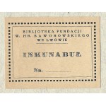 [BAWOROWSKI Wiktor]. Bibljoteka Fundacji W. hr. Baworowski in Lviv. Incunabula.