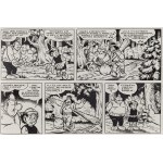 Janusz Christa (1934 Wilno - 2008 Sopot), Kajko and Kokosz. Treasures of Mirmil, board #10A