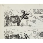 Zbigniew Kasprzak (KAS) (ur. 1955, Kraków), Podróżnicy. Grizzly, plansza nr 18, 1994