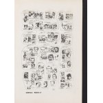 Jacek Fedorowicz (b. 1937, Gdynia), Solidarity - 500 first days, comic strip, circa 1984