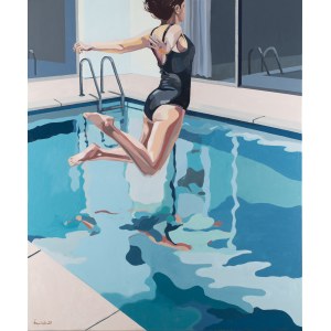 Ewa Krzywinska (b. 1976, Wroclaw), The leap #1. No hesitation., 2025