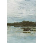 Jagoda Kaczmarczyk-Hudzik (b. 1966, Krakow), Vistula Landscape CXXIII, 2025.