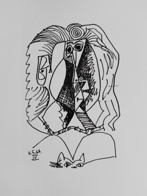 Pablo Picasso (1881-1973), (9 litografii), lata 70. XX w.
