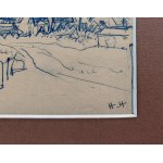 Henry Hayden (1883-1970), Village of Mareuil on the Ourcq River, 1950