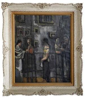 Alfred Aberdam (1894-1963), L’atelier de sculpt, lata 40. XX w.