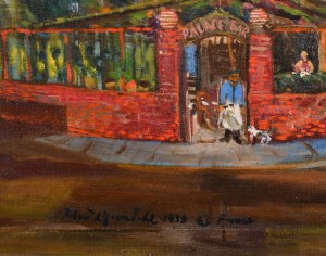 Władysław Alojzy Jahl (1886-1953), Palace Bar, 1939