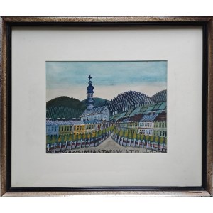 Nikifor Krynicki (1895-1968), villaggio di Munów, comune di Willa Seło, anni 1950-1960.