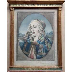 Sandro Botticelli (1445-1510), Madona, okolo roku 1921