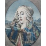 Sandro Botticelli (1445-1510), Madona, okolo roku 1921
