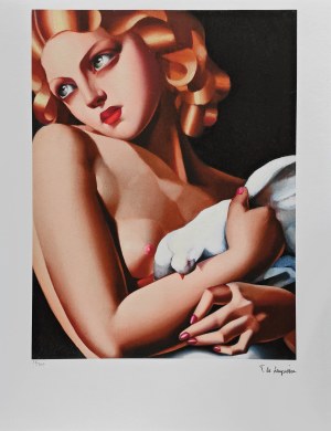 Tamara Łempicka (1898-1980), Kobieta z gołębiem