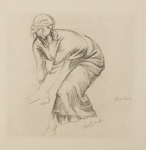 Eugeniusz Zak (1884-1926), La porte Lourde (9 grafik), 1929