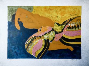 Alain Bonnefoit (ur.1937), Półakt śpiąca