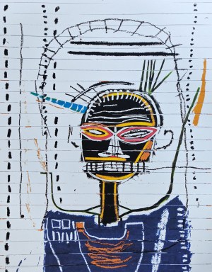 Jean-Michel Basquiat (1960-1988), Bez tytułu (Czaszka)