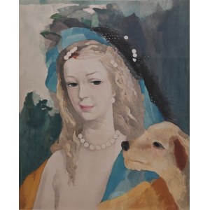 Marie Laurencin (1883-1956), Dievča so psom