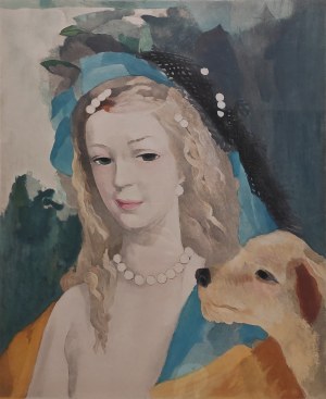 Marie Laurencin (1883-1956), Dziewczyna z psem