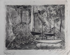 Konrad Srzednicki (1894-1993), Cisza, 1949