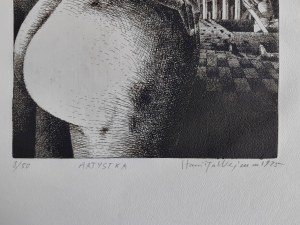 Stanisław Wejman (ur. 1944), Artystka, 1975