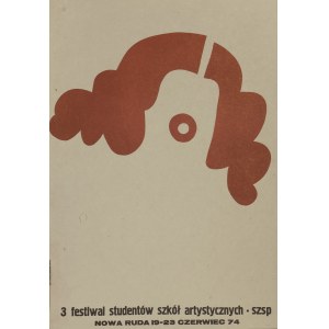 Mirosław PIOTROWSKI (1942-2002), 3° Festival degli studenti delle scuole d'arte, szsp, Nowa Ruda 19-23 giugno 1974