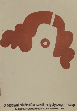 Mirosław PIOTROWSKI (1942-2002), 3 festiwal studentów szkół artystycznych, szsp, Nowa Ruda 19-23 czerwiec 1974