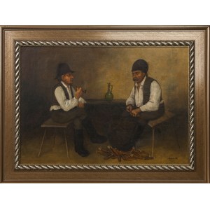 MALARZ NIEROZPOZNANY, Rozmowa, ok. 1940