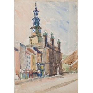 Franciszek SEIFERT (1900-1964), City Hall in Poznań, circa 1950.