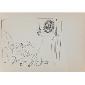 Antoni UNIECHOWSKI (1903 - 1976), Adoration, circa 1960.