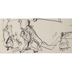 Antoni UNIECHOWSKI, Poland, 20th century. (1903 - 1976), Sinner, ca. 1960