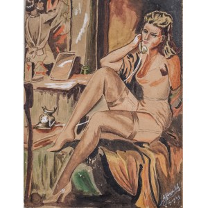 INDEPENDENT PAINTER, Conversation before a meeting?, 1943