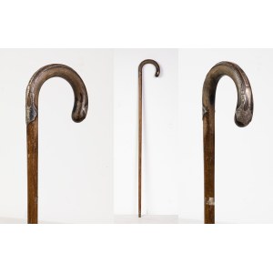 Unknown European workshop, 19th/20th century, Unique walking stick, circa 1900.