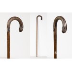 Unknown European workshop, 19th/20th century, Unique walking stick, circa 1900.