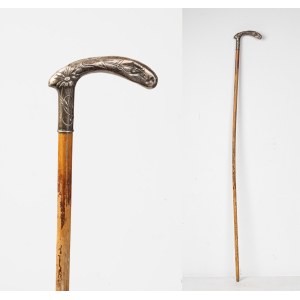 European cane factory XIX/XX, Walking stick, attributive, circa 1900.