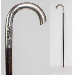 Swedish workshop, early 20th century, Exclusive walking stick, circa 1920.