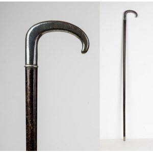 French or Austrian workshop, early 20th century, Exclusive walking stick, attributive, circa 1925.