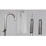 European manufacture, 20th century, Walking stick and defense, ca.1970.