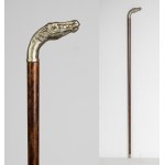 European cane factory, 19th/20th e., Exclusive attribution cane, circa 1900.