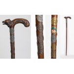 Zakopane walking stick factory, pre-1945, Walking stick, commemorative, exclusive, (1939 - 1950).