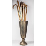 Unknown European factory, early 20th century, Vase - cane stand, circa 1930.