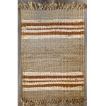 Hemp jute rug - anti-allergenic - India 2nd half of 20th century