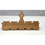 Zakopane style spoon - Millennium - Krakow 1980s