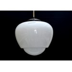 Art deco style ceiling lamp - Czechoslovakia 1950s