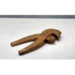 Volkskunst - Großer geschnitzter Nussknacker aus Holz