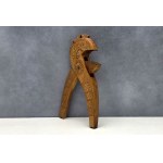Volkskunst - Großer geschnitzter Nussknacker aus Holz